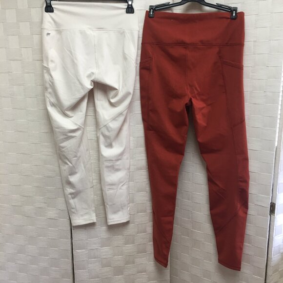 2 pair's women's athletic leggings size small fabletics members mark - Picture 7 of 15